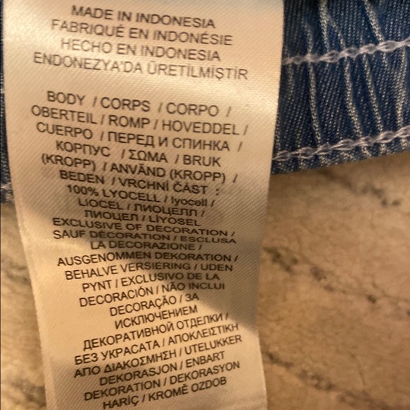 LAUREN Casual Blue Drawstring Pants - Picture 12 of 12